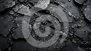 Cracked dark surface texture abstract background