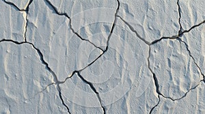 Cracked Dry Earth Texture Close-Up ai generated