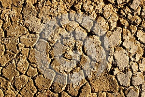 Cracked dry ground. Nature, drought, climate concept. Abstract nature.