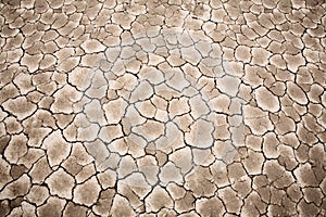 Cracked dry ground texture