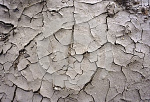 Cracked dry mud earth background texture