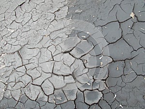 Cracked earth background.Cracked mud pattern.