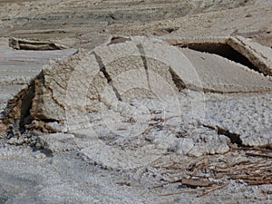 Cracked Earth, Dead Sea Jordan