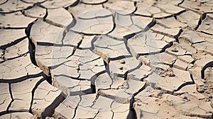 Cracked Earth: A Desolate Portrait of Drought