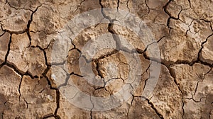 Cracked earth texture background