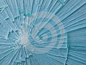 Cracked Glass Macro