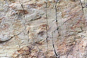 Cracked granite stone texture