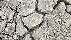 Cracked ground background