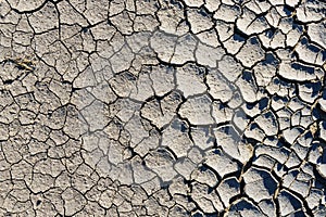 Cracked ground,Dry land. Cracked ground background,Dry cracked ground filling the frame as background