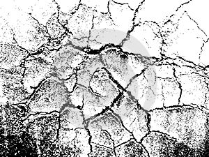 Cracked grunge texture