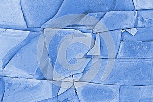 Cracked light blue lstone  background