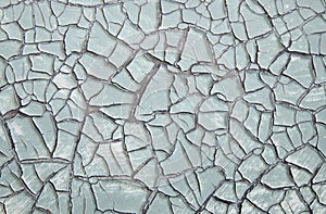 Cracked paint