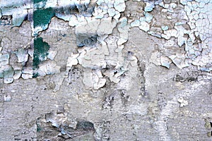 Cracked paint