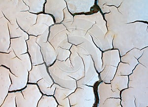 Cracked paint - abstract grunge background