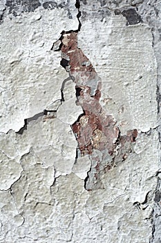 Cracked plaster texture.