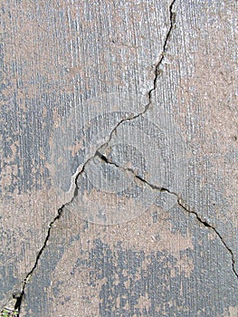 Cracked road I