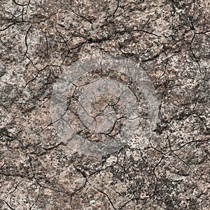 Cracked rock seamless texture