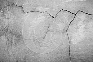 Cracked stone wall background
