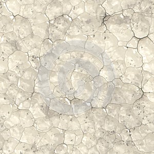 Cracked stone wall seamless vector illustration beckground