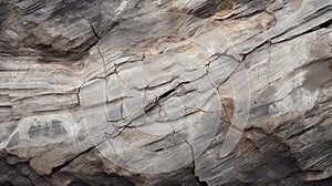 Cracked surface and texture of stone in nature. - Generative ai