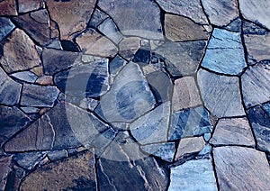 Cracked textured rocks background design