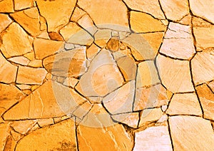 Cracked textured rocks background design