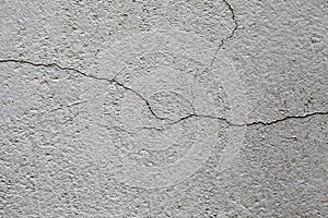 Cracked wall