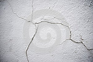 Cracked wall