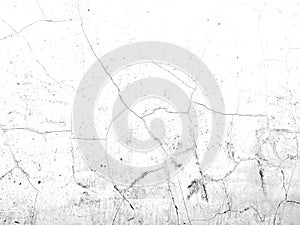 Cracked Wall Texture Grayscale Abstract Image