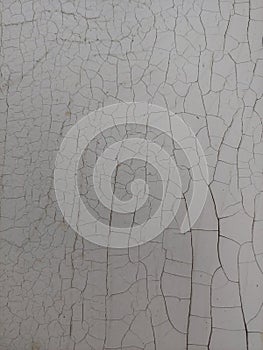 Cracked Wall White Background Shadow