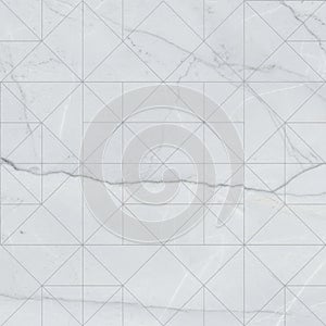 Cracked white brick wall texture with subtle grid pattern