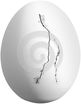Křaplavý biely vajcia 