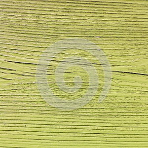 Cracked wooden plank, yellow color