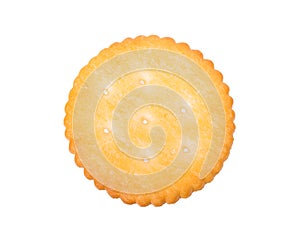 Cracker Circle on white background, clipping paths