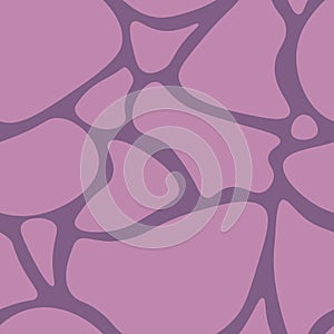 Crackle effect monochrome purple pattern