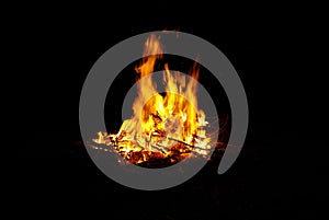 Crackling Bonfire photo
