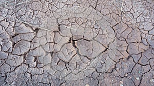 The cracks and cracks of the top of the dry land, the drought, the hardships, the hope and the waiting like the rain