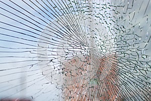 Cracks On Glass Texture Broken Glass Transparent