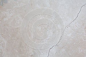 Cracks on marble texture background and copy space