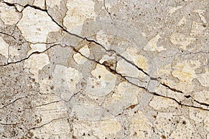 Cracks in the old wall