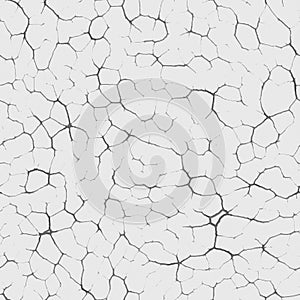 Cracks seamless black and white background