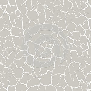 Cracks seamless pattern. Subtle background. Crack marble texture. Abstract grunge urban effect. Soft gray cracked texture. Modern photo