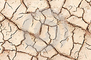 The cracks texture ground surface