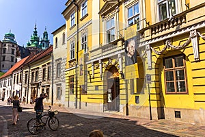 Cracow (Krakow)-Poland- old Kanonicza street