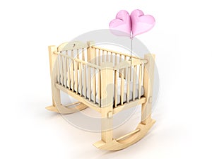 Cradle for girl