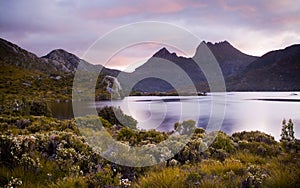 Cradle Mountain And Dove Lake Tasmania Australia photo
