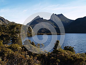 Cradle mountain and lake Dove