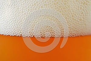 Craft beer close up