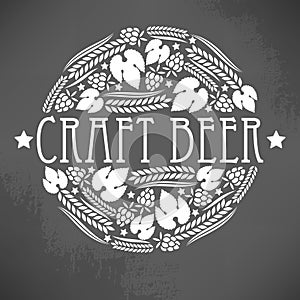 Craft beer logo