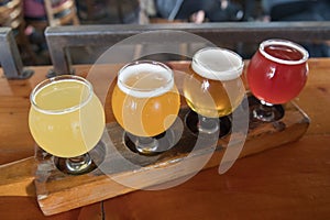 Craft Beer Sample Tasting Flight